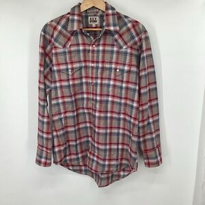 Men's Ely Cattleman Pearl Snap Western‎ Shirt